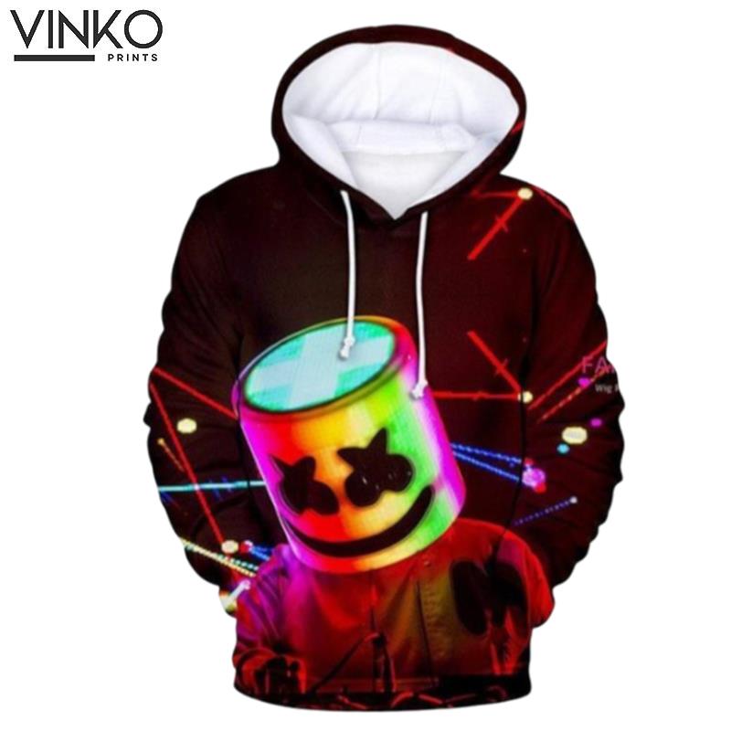 Marshmello Brown Hoodie