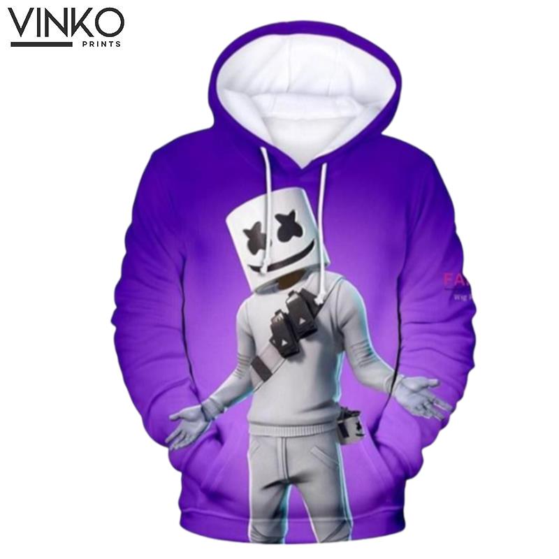 Marshmello Purple B Hoodie