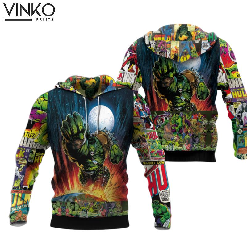 Marvel Comics The Hulk Hoodie