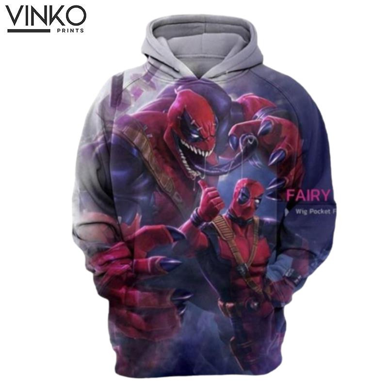 Marvel Deadpool Wade Winston Wilson Hoodie