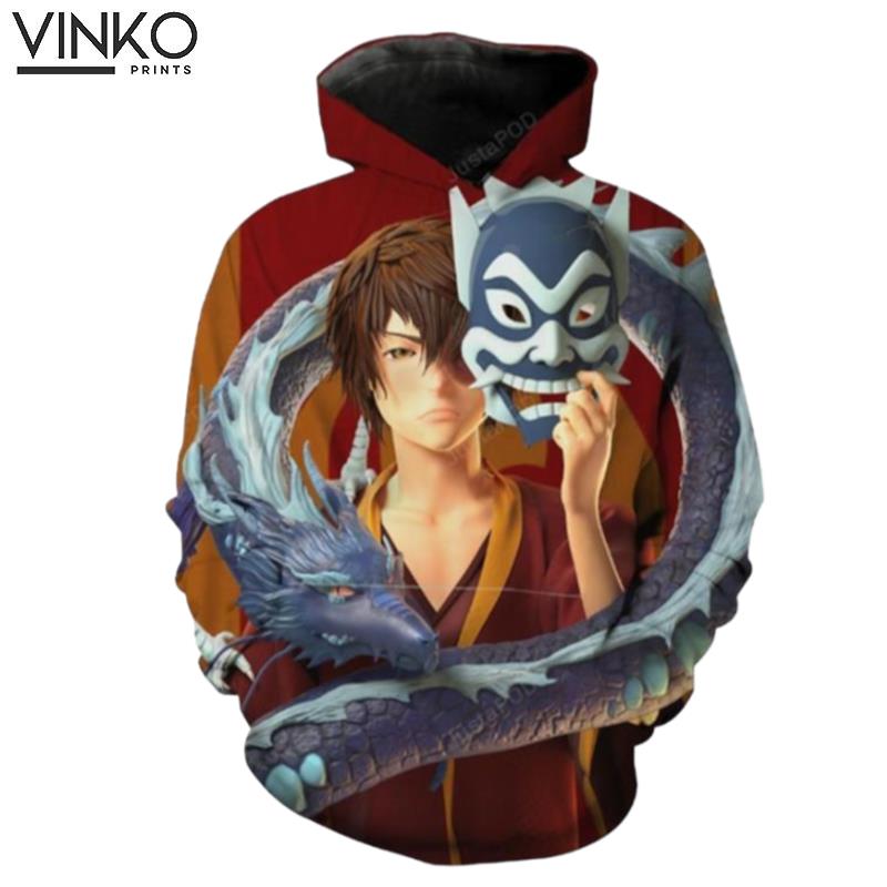 Masked Zuko Avatar The Last Airbender Hoodie