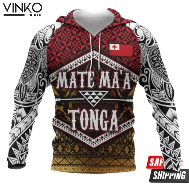 Mate Ma A Tonga Hoodie