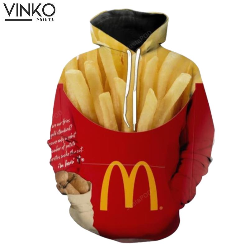 Mcdonalds French Fries Funny Hoodie