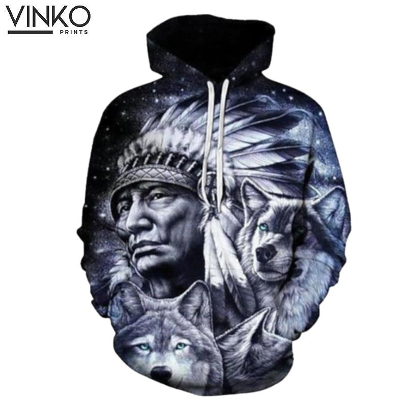 Men Plus Size Loose Hoodie