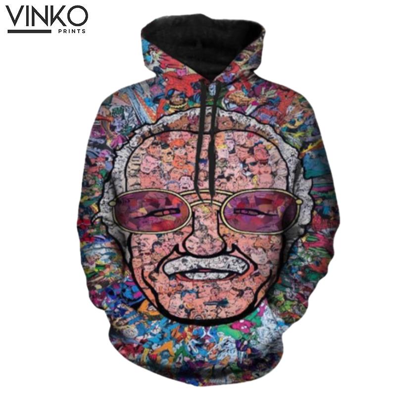 Mens Marvel Stan Lee Hoodie