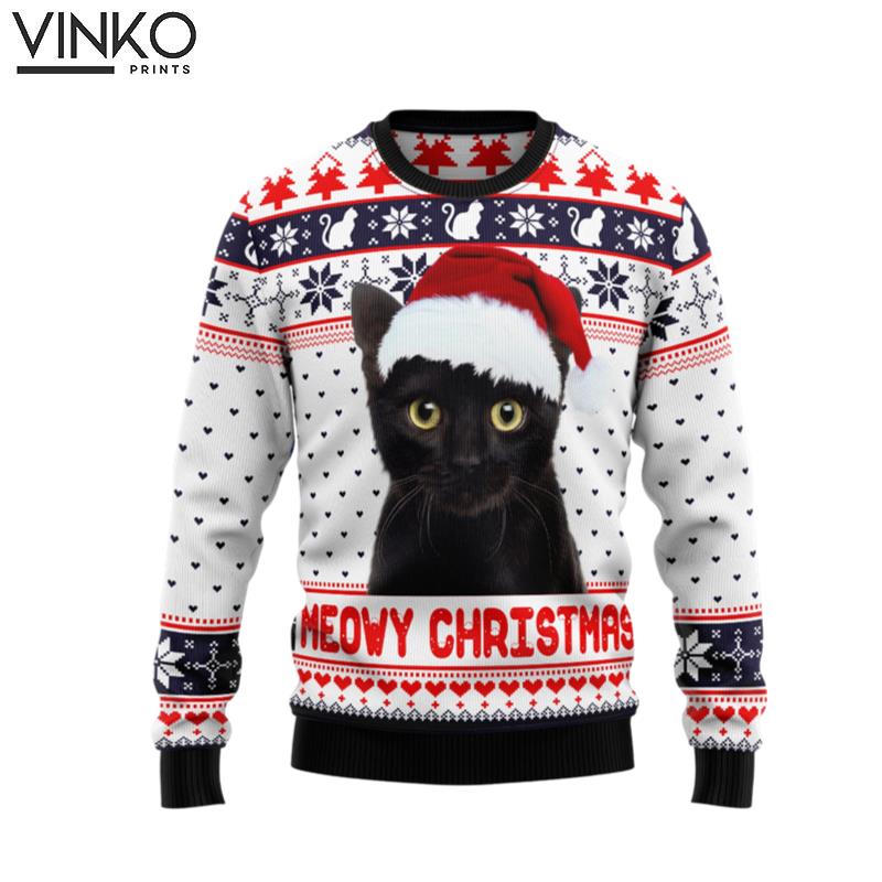 Meowy Christmas TG51110 Ugly Christmas Sweater