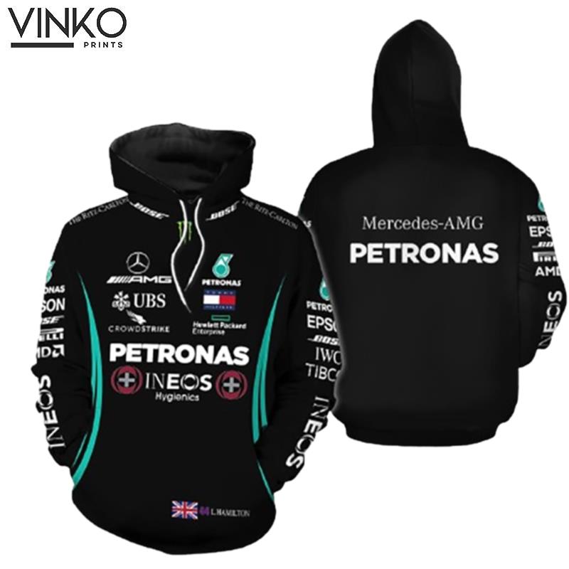 Mercedes Amg Petronas Racing Team Hoodie