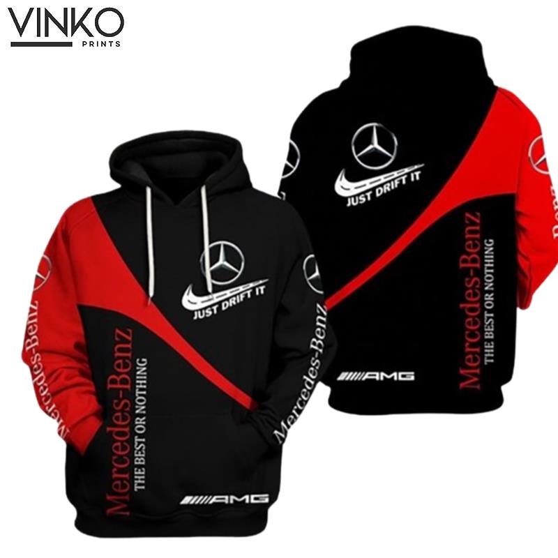 Mercedes Benz Amg Just Drift It 3D Hoodie