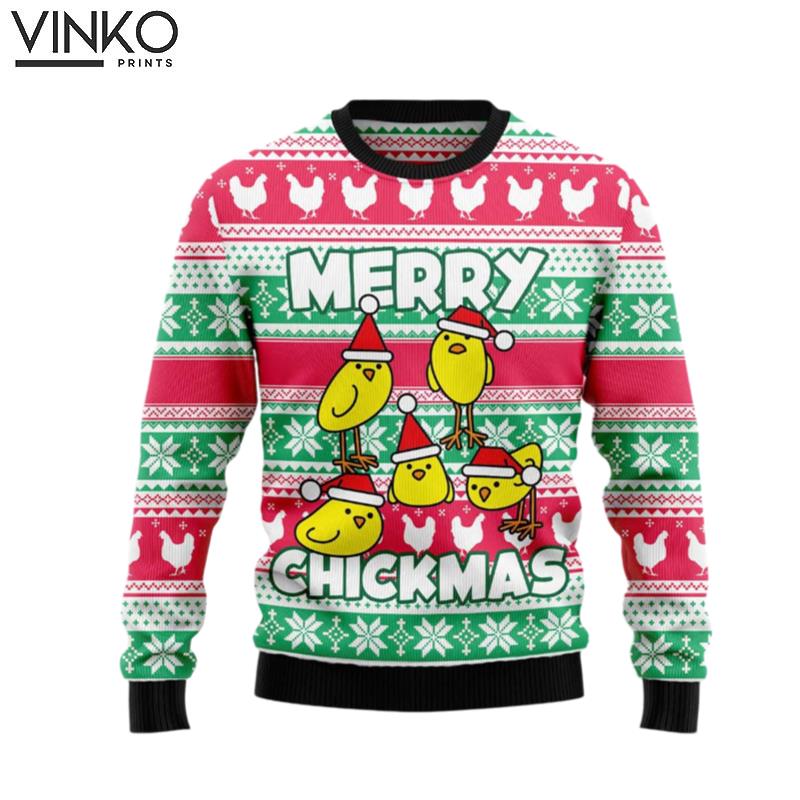 Merry Chickmas G51013 Ugly Christmas Sweater