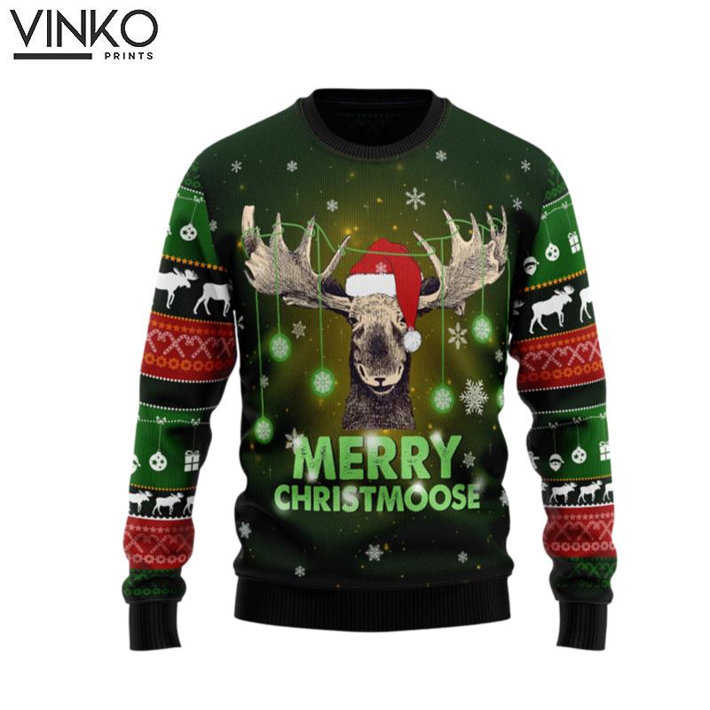 Merry ChristMoose TY2710 Ugly Christmas Sweater