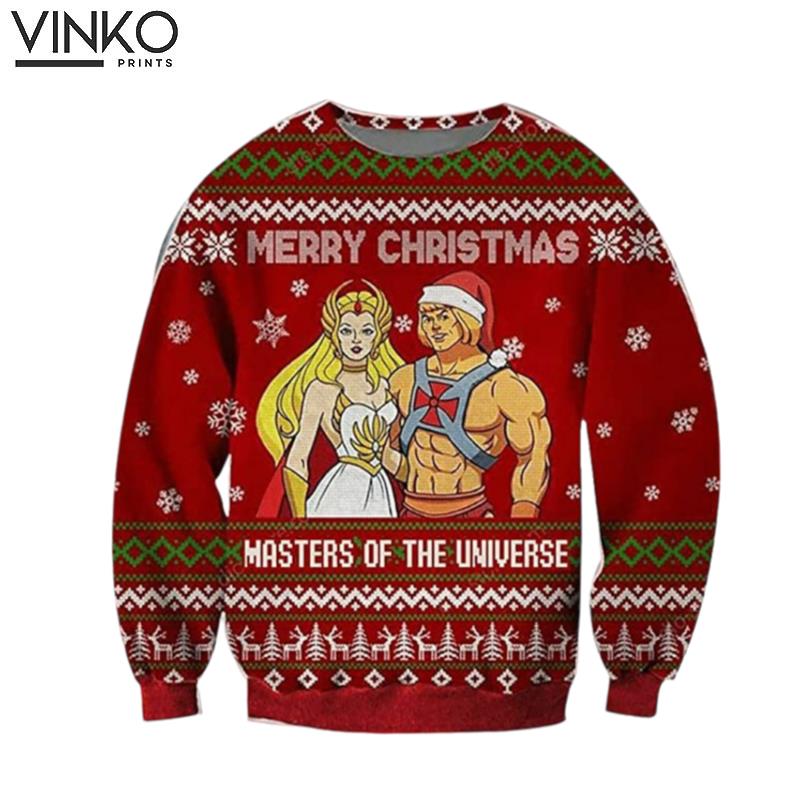 Merry Christmas Master Of The Universe Ugly Christmas Sweater