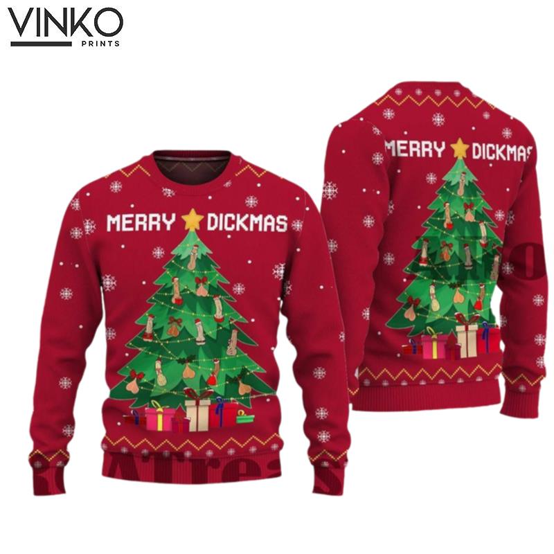 Merry Diskmas Ugly Christmas Sweater