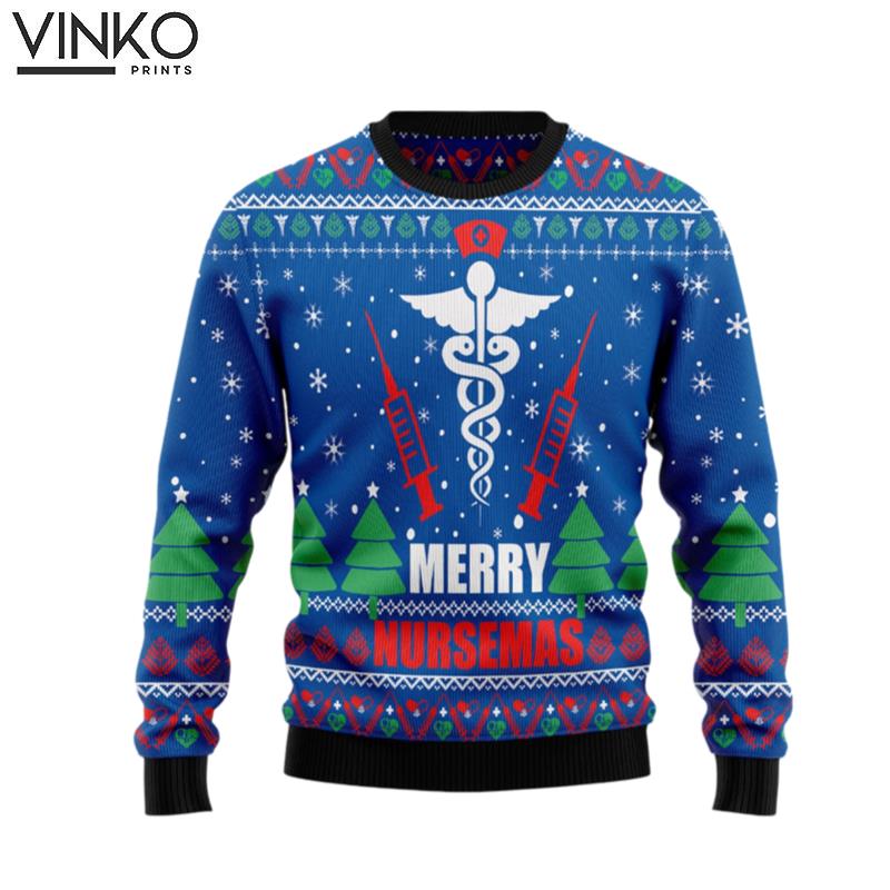 Merry Nursemas G51026 Ugly Christmas Sweater