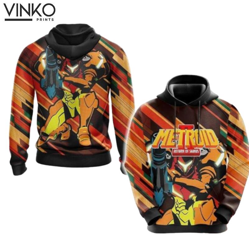 Metroid 2 Samus 1294 Hoodie