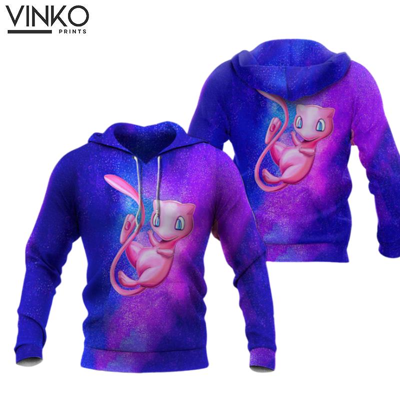 Mew Galaxy Pokemon Hoodie