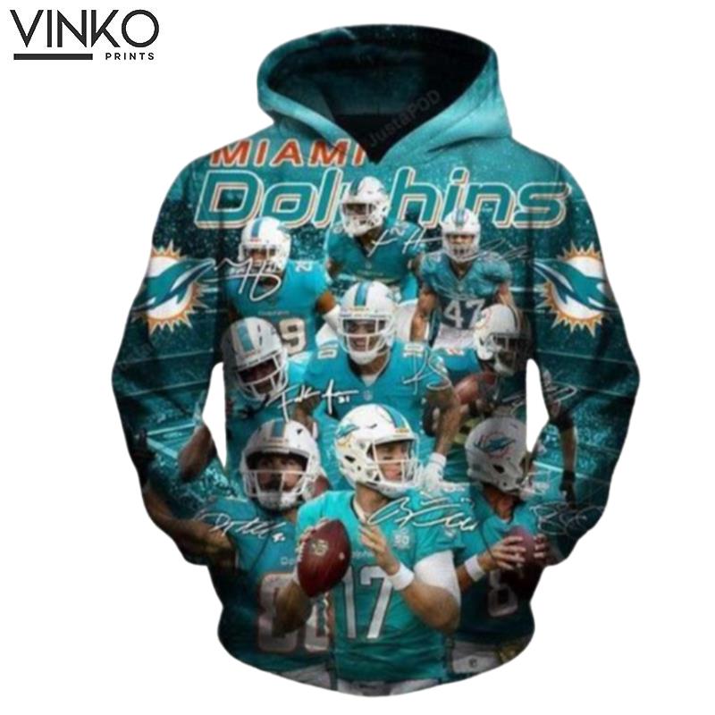 Miami Dolphins All Teams Hoodie