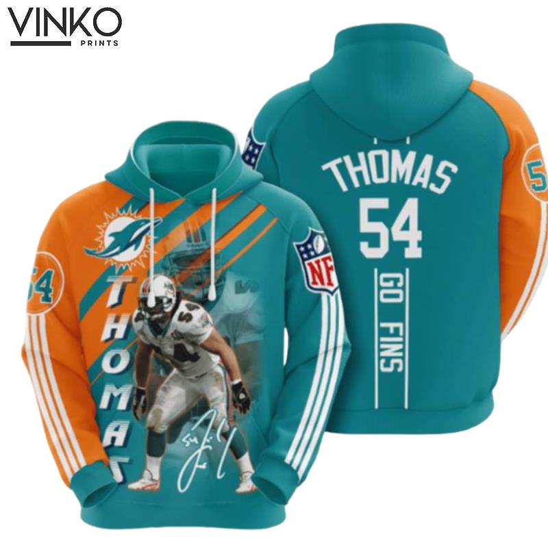 Miami Dolphins Zach Thomas Hoodie