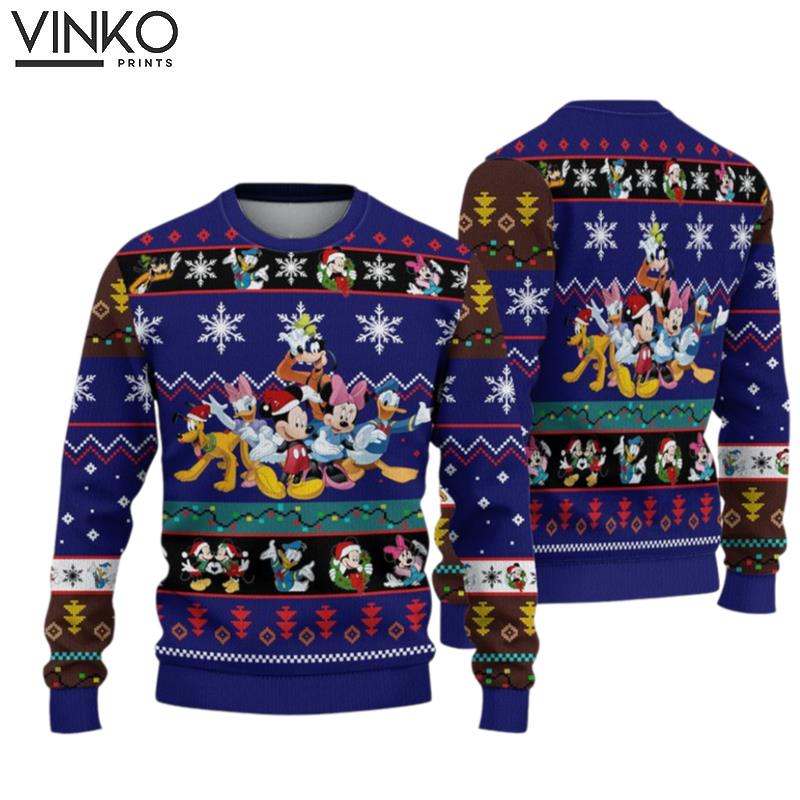 Mickey And Friends Disney Ugly Christmas Sweater