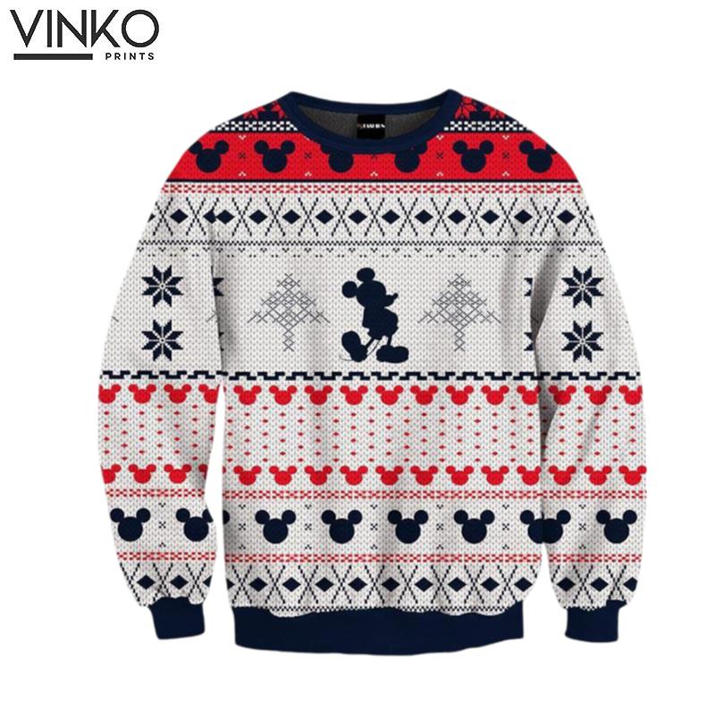 Mickey Mouse Ugly Christmas Sweater