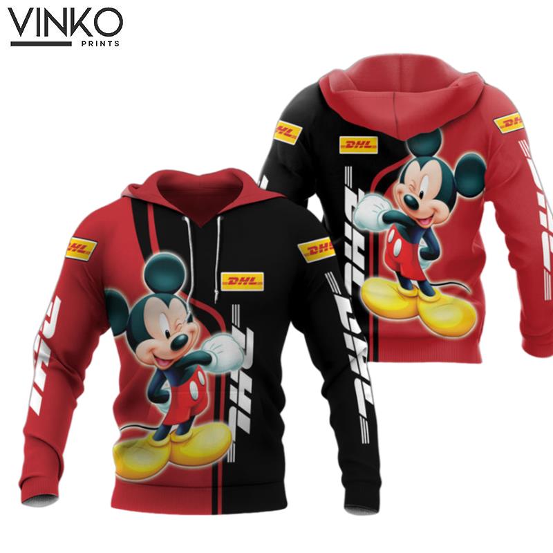 Mickey Mouse With Dhl Hoodie