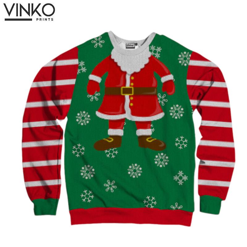 Mini Santa For Men And Women Ugly Christmas Sweater