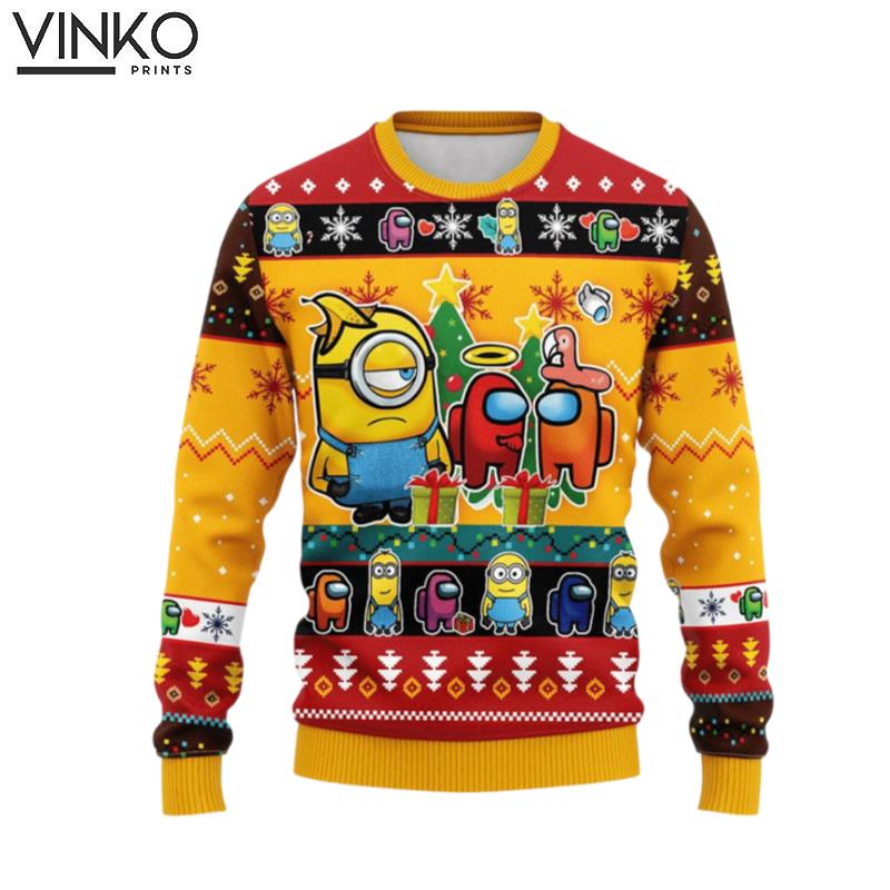 Minions 1 Ugly Christmas Sweater