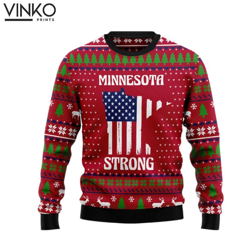 Minnesota Strong HZ101912 Ugly Christmas Sweater