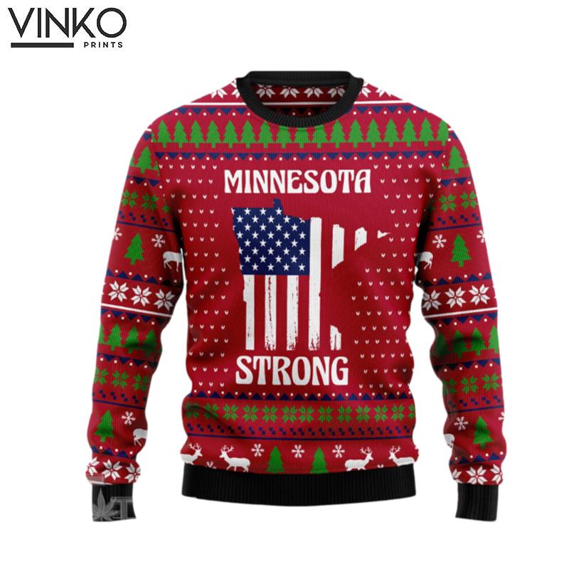 Minnesota Strong Ugly Christmas Sweater