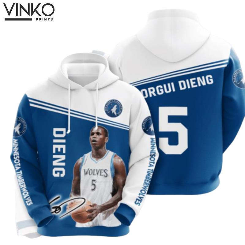 Minnesota Timberwolves Gorgui Dieng Hoodie