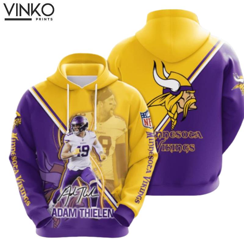 Minnesota Vikings Adam Thielen Hoodie