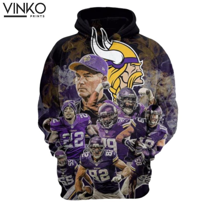 Minnesota Vikings Minnesota Vikings Nfl Minnesota Vikings Apparel 19666 Hoodie