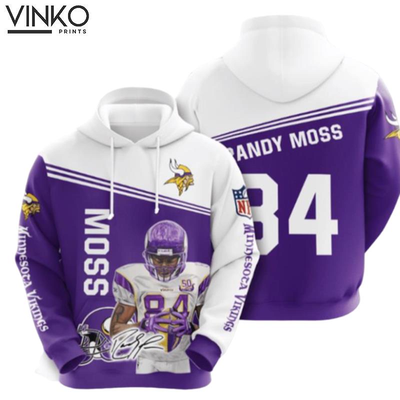 Minnesota Vikings Randy Moss Hoodie