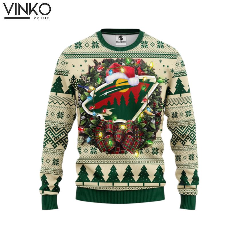 Minnesota Wild Ugly Christmas Sweater