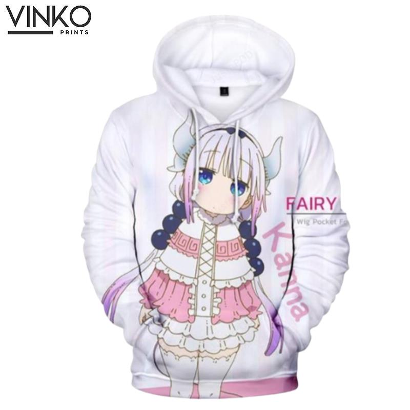 Miss Kobayashi Dragon Maid Kanna Kamui Hoodie