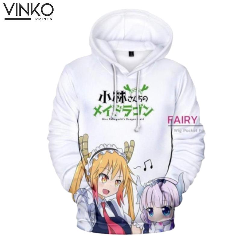 Miss Kobayashi Dragon Maid Tooru Kanna Kamui B Hoodie