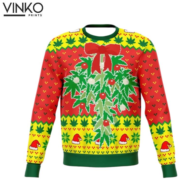 Mistlestoned 3D Ugly Christmas Sweater