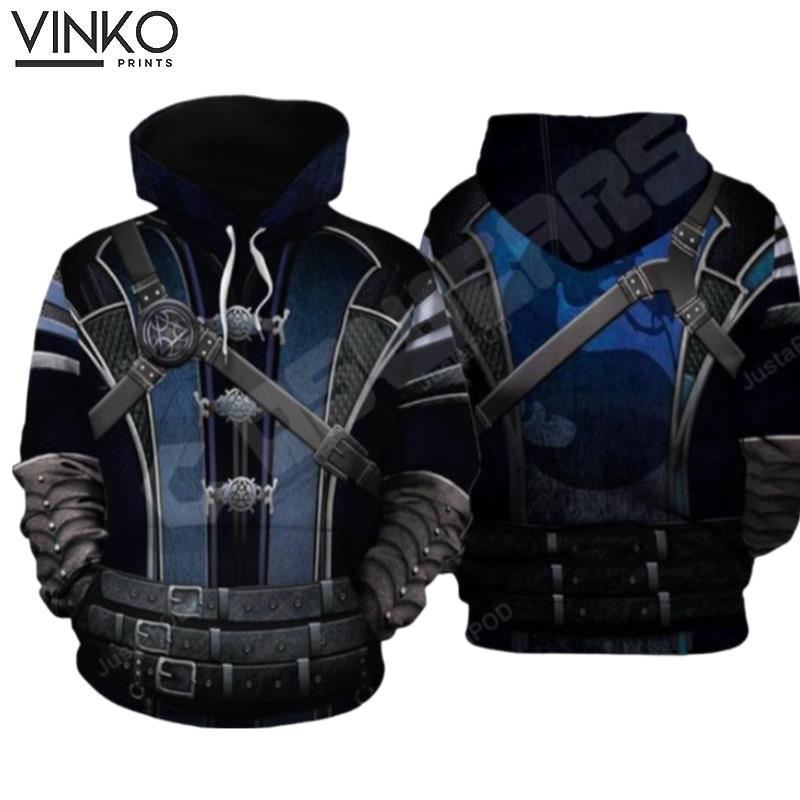 Mortal Kombat Sub Zero Hoodie