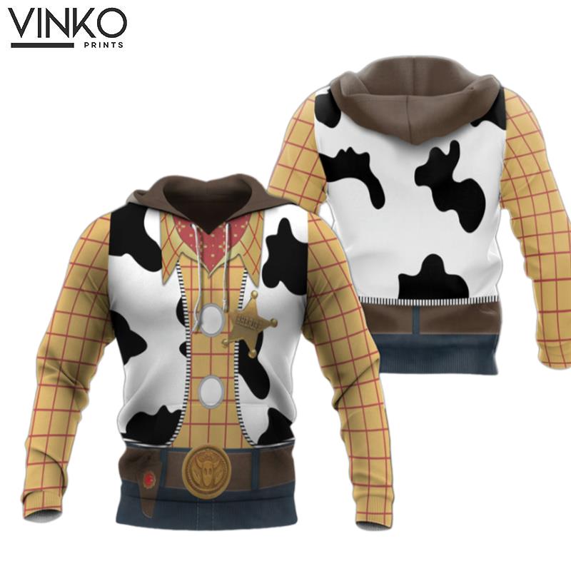 Movie Toy Story Series Woody Cosplay Hoodie