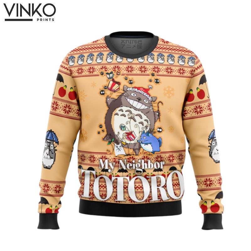 My Neighbor TOTORO Friends Ugly Christmas Sweater