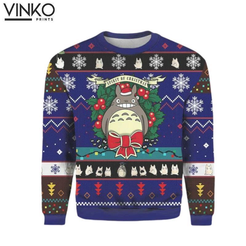 My Neighbor Totoro Totoro Movies Ugly Christmas Sweater