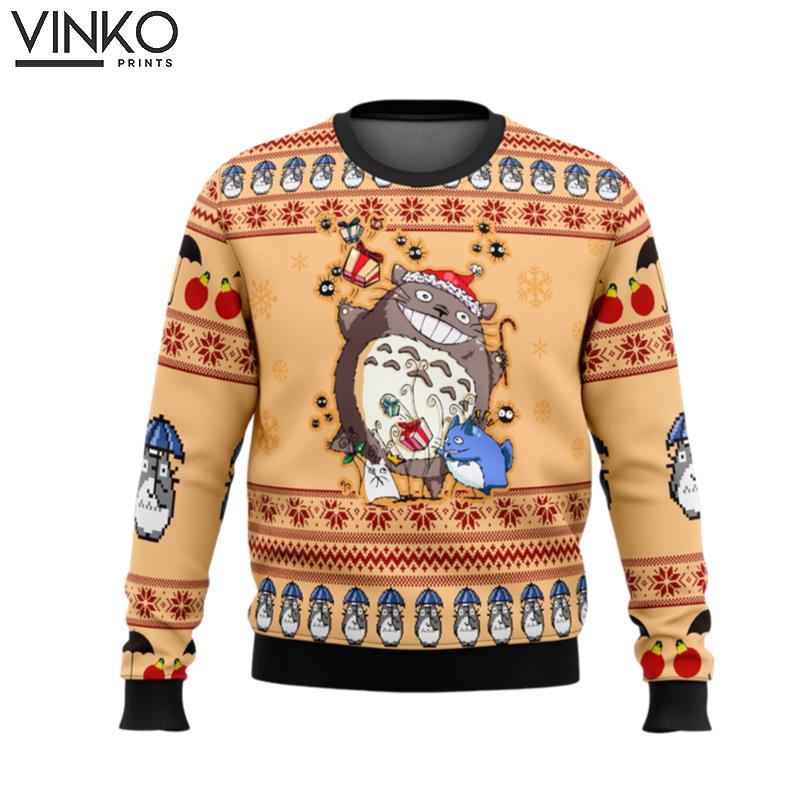 My Neighbor Totoro alt Ugly Christmas Sweater