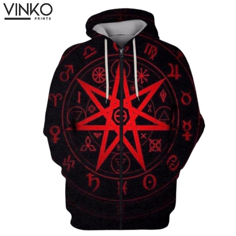 Mystic Wicca Divination Hoodie