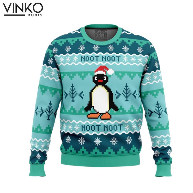 NOOT NOOT Pingu Ugly Christmas Sweater