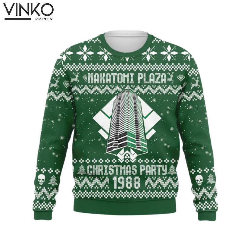 Nakatomi Plaza Nakatomi Plaza Xmas Ugly Christmas Sweater