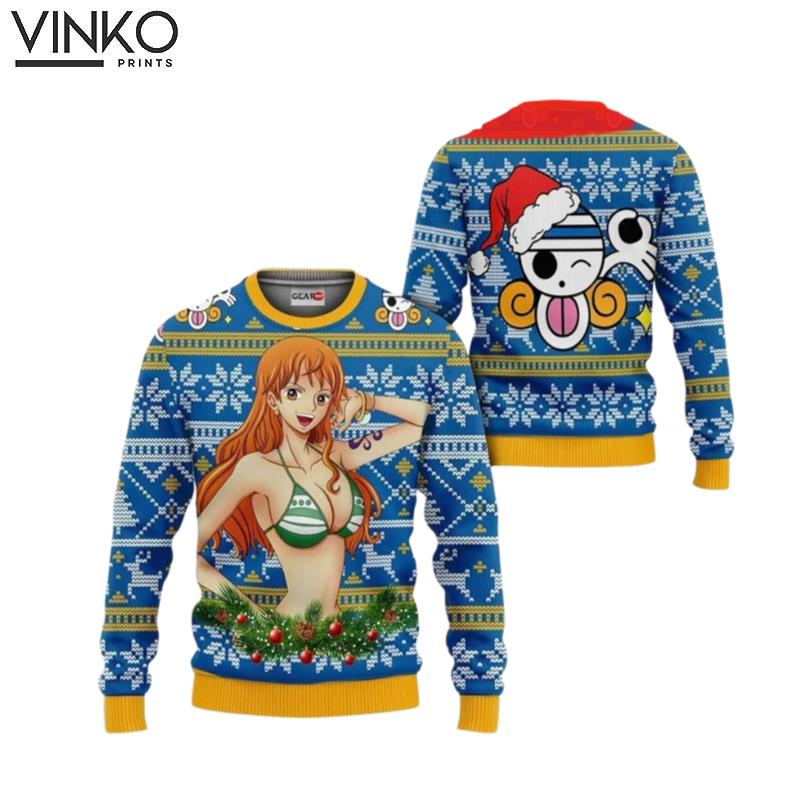 Nami One Piece Ugly Christmas Sweater