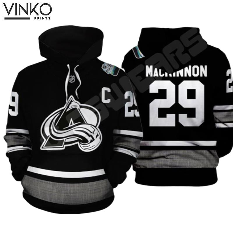 National Hockey League Mackinnon Jersey Hoodie