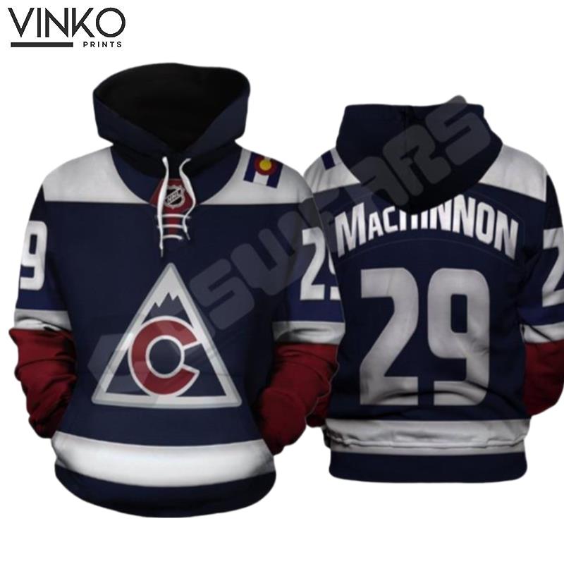 National Hockey League Nathan Mackinnon Hoodie