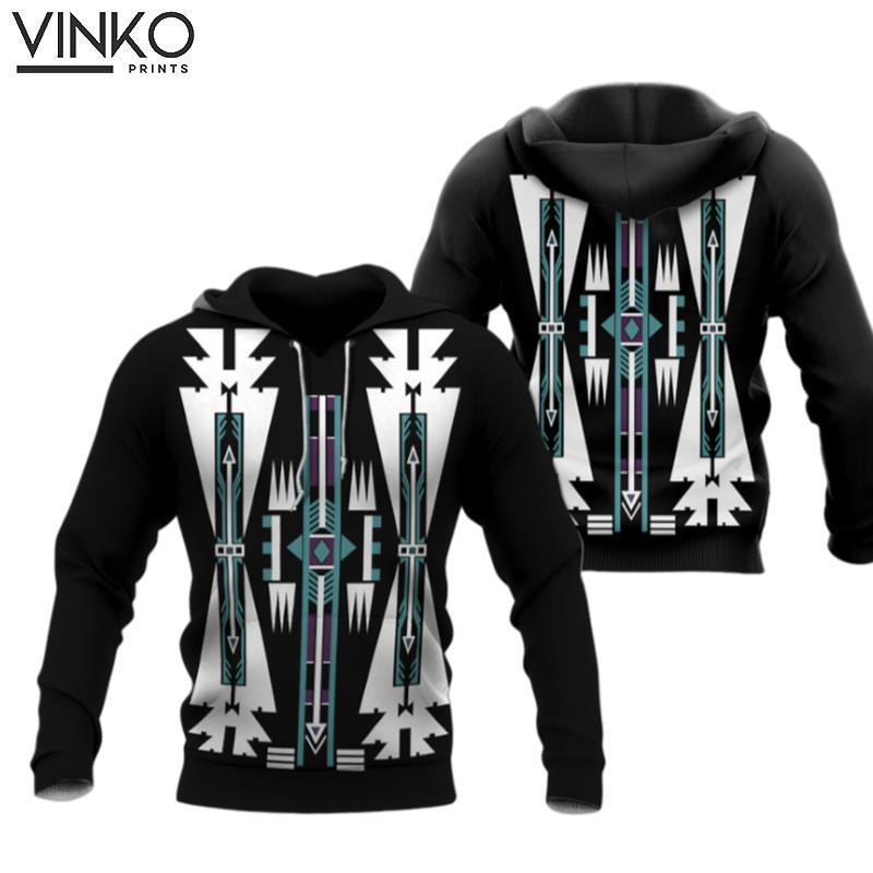 Native American Native Pattern Native American Native Pattern Hoodie