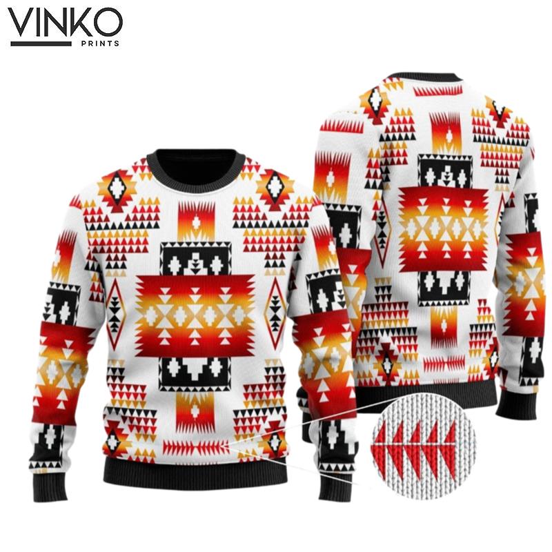 Native American Tribes Ugly Christmas Sweater