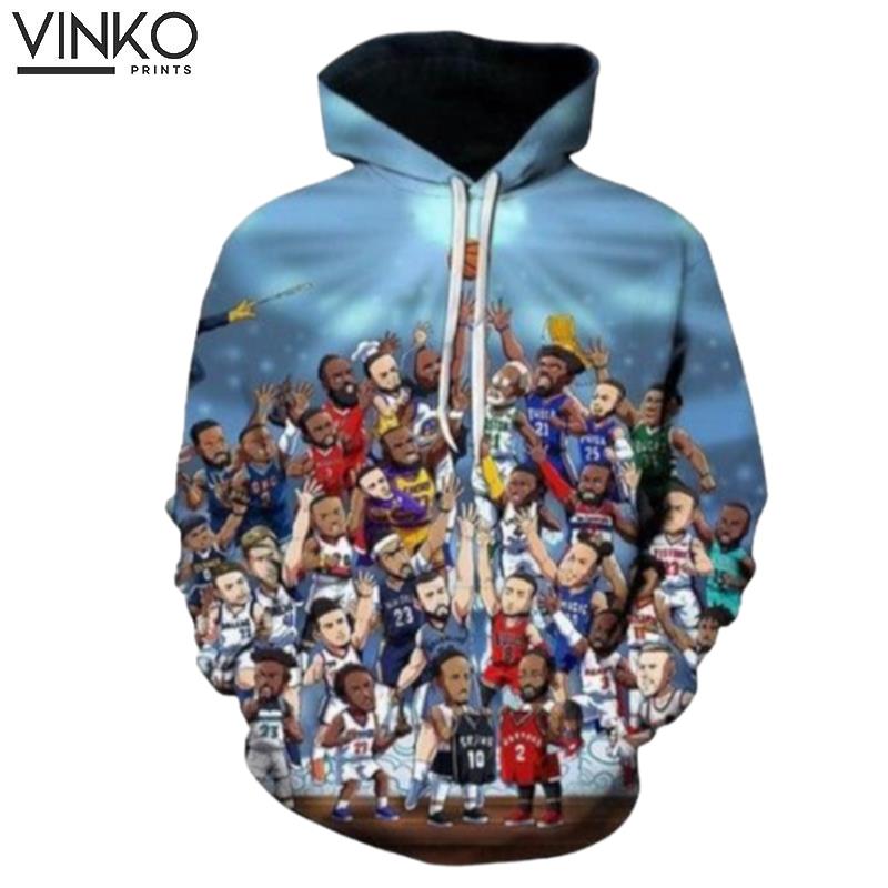 Nba Popular Basketball Player Hoodie